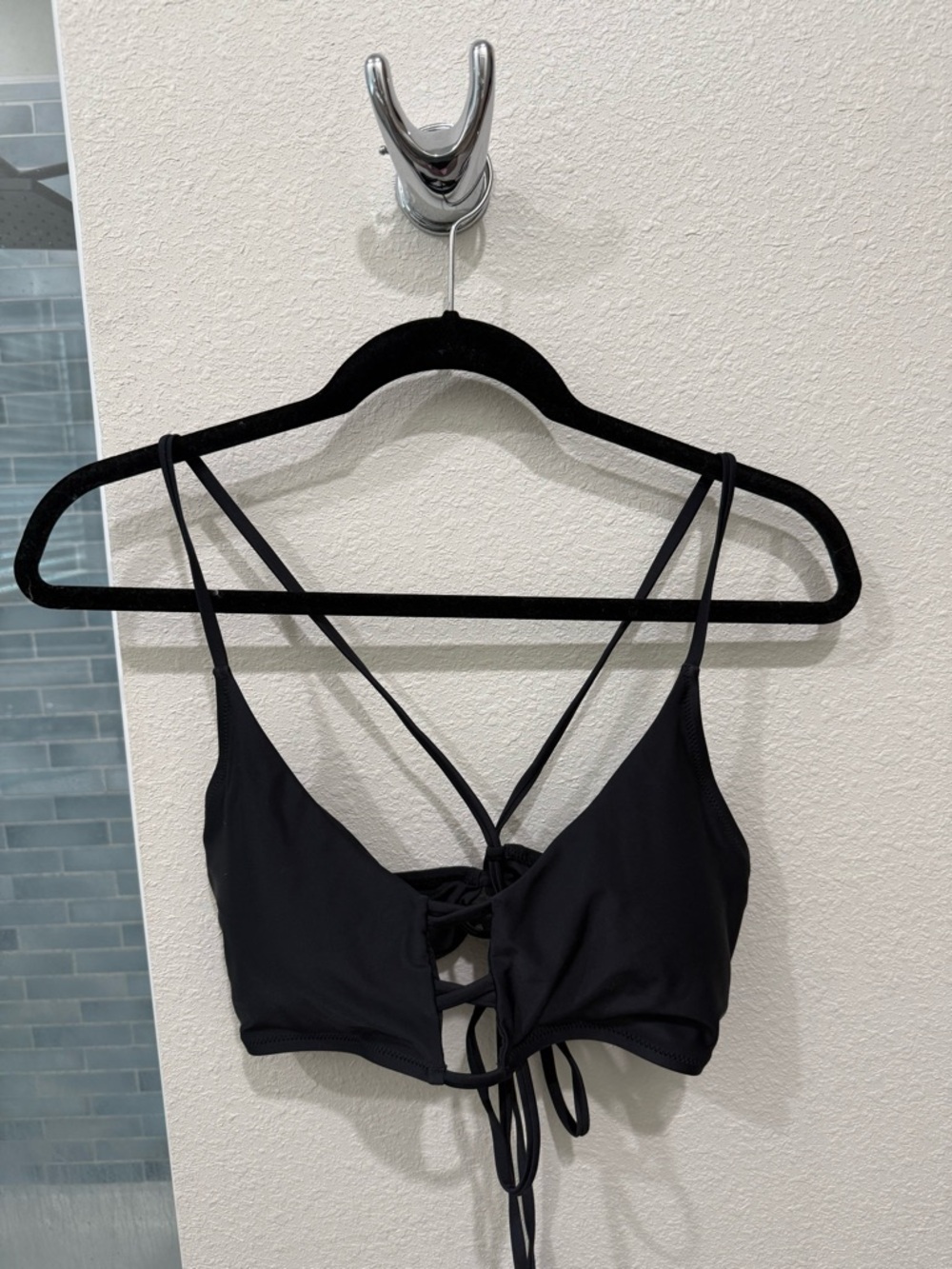 Women’s Black Bikini Top